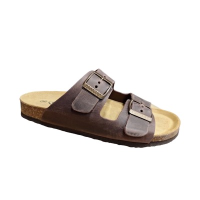 Zueco Bio Hebillas Plakton 180010 Cuero Apure 2 Hebillas
