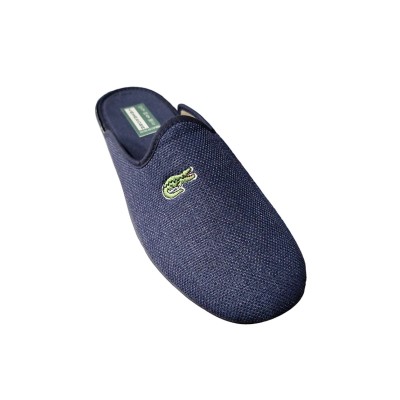 Zapatillas Casadona 217 Coco tela algodón marino bordado