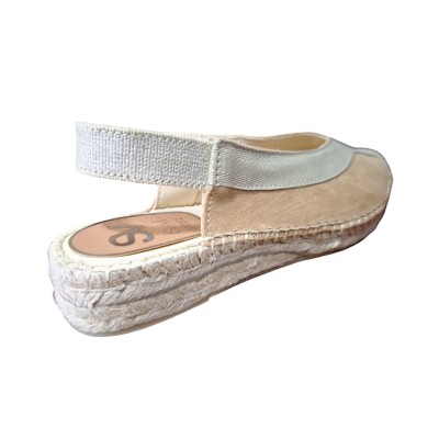 Alpargatas Salvi 332016 Vitelo Camel Elastico trasero