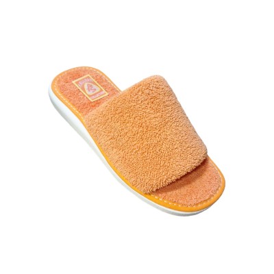 Zapatillas de casa puntera abierta algodón Andinas Naranja Zapatillas de casa puntera abierta algodón Andinas Naranja