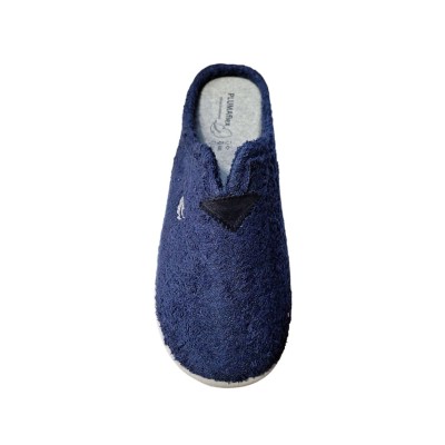 Zapatillas Pluma Flex 12331 descalza toalla algodón entrada amplia para el pie