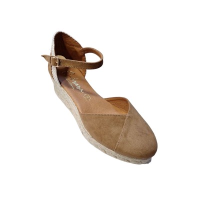 Alpargatas valencianas Cabrera 54S-3 Suede Tostado pulsera