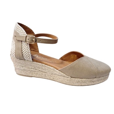 Alpargatas valencianas Cabrera 54S-3 Suede Arena