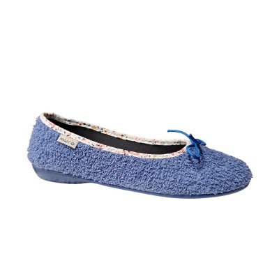 Zapatillas corte salón Muro 288 algodón Aguamar Zapatillas corte salón Muro 288 algodón Aguamar