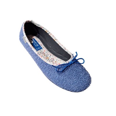 Zapatillas corte salón Muro 288 algodón Aguamar lazo Zapatillas corte salón Muro 288 algodón Aguamar lazo