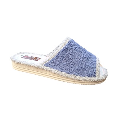 Zapatillas casa puntera abierta Muyter 9 Toalla Aguamar