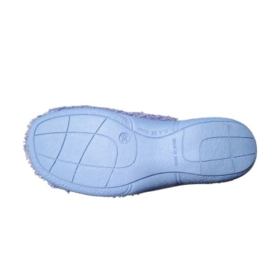 Zapatillas casa puntera abierta Vulca Bicha 4718 Rizo suela de goma