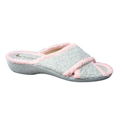Zapatillas casa tiras cruzadas Vulca Bicha 701 Rizo Gris Zapatillas casa tiras cruzadas Vulca Bicha 701 Rizo Gris