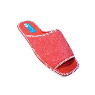 Zapatillas de casa Niagara 655 Rizo algodón Rojo 2 Zapatillas de casa Niagara 655 Rizo algodón Rojo 2