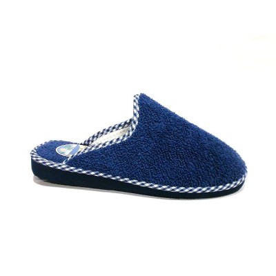 Zapatilla de casa Moda España V1435 Rizo americano Marino Zapatilla de casa Moda España V1435 Rizo americano Marino