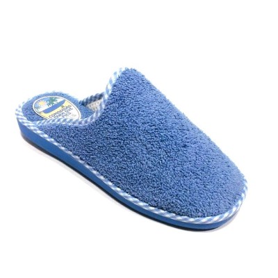 Zapatilla de casa Moda España V1435 Rizo americano Aguamar 2 Zapatilla de casa Moda España V1435 Rizo americano Aguamar 2
