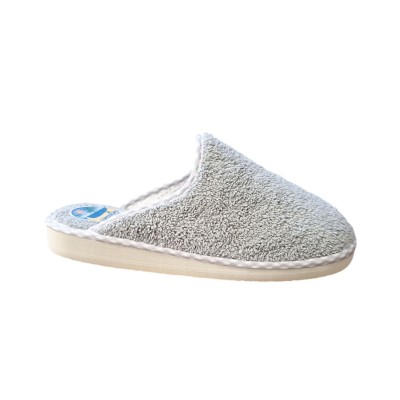 Zapatilla de casa Moda España V1435 rizo americano Gris Perla Zapatilla de casa Moda España V1435 rizo americano Gris Perla