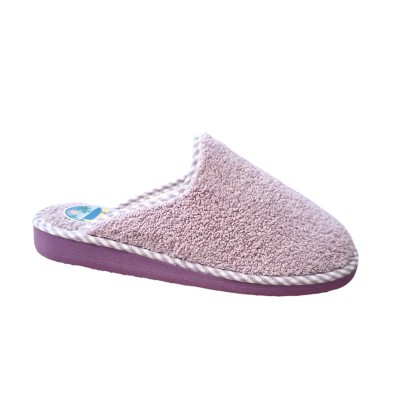 Zapatilla de casa Moda España V1435 rizo americano Lila Zapatilla de casa Moda España V1435 rizo americano Lila