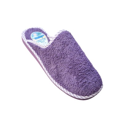 Zapatilla de casa Moda España V1435 rizo americano Morado 2 Zapatilla de casa Moda España V1435 rizo americano Morado 2