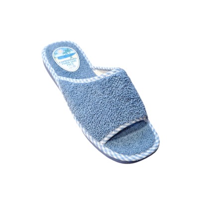 Zapatillas casa Moda España V1235 rizo americano abierta Aguamar 2 Zapatillas casa Moda España V1235 rizo americano abierta Aguamar 2