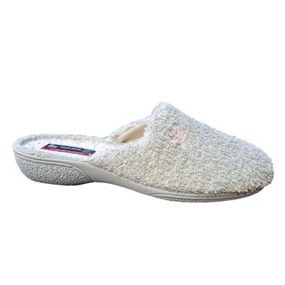 Zapatillas casa Vulca Bicha 4718 Rizo Gris Perla Zapatillas casa Vulca Bicha 4718 Rizo Gris Perla