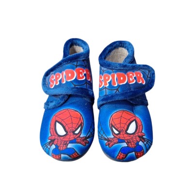 Zapatillas casa abotinada con velcro Natalia 45 Spider Zapatillas casa abotinada con velcro Natalia 45 Spider
