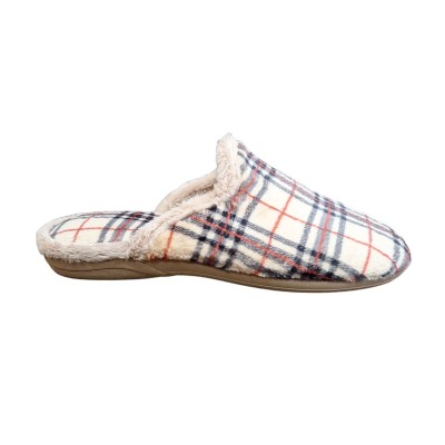 Zapatillas Vulca Bicha 601 Cuadros Burberry Beige 2