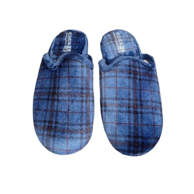 Zapatillas Vulca Bicha 601 Cuadros Burberry  Marino