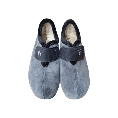 Zapatillas Ancho Especial Vulca Bicha 4680 Suapel Velcro Gris Zapatillas Ancho Especial Vulca Bicha 4680 Suapel Velcro Gris