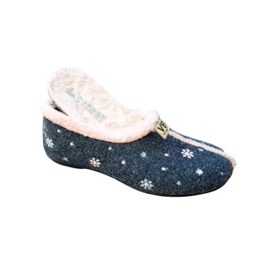 Zapatillas Vulca Bicha 4308 Paño Flores Marino plantilla extraíble Zapatillas Vulca Bicha 4308 Paño Flores Marino plantilla extraíble