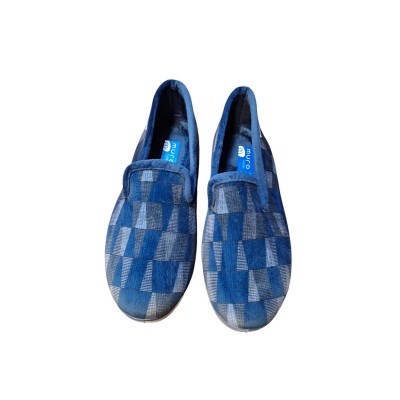 Zapatillas Muro 1605 paño suave cuadros Marino Zapatillas Muro 1605 paño suave cuadros Marino