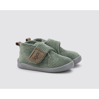 Igor Barefoot Zapatillas Homie Pana Verde cierre adherente Igor Barefoot Zapatillas Homie Pana Verde cierre adherente