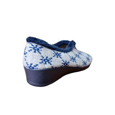 Zapatillas cuña alta Muyter 770 Punto estrella Marino cuña alta Zapatillas cuña alta Muyter 770 Punto estrella Marino cuña alta