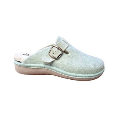 Zapatillas casa Salvi Elfo Zueco Hebilla Verde Cómodas 1 Zapatillas casa Salvi Elfo Zueco Hebilla Verde Cómodas 1
