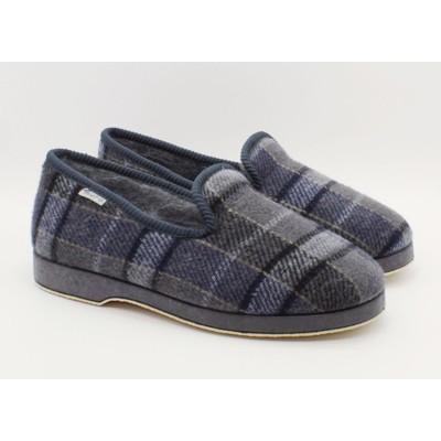 Zapatillas Muro 1600 paño cuadros Gris 2 Zapatillas Muro 1600 paño cuadros Gris 2