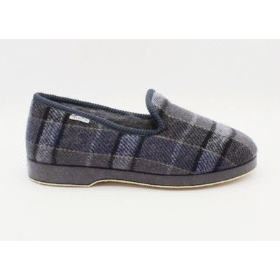 Zapatillas Muro 1600 paño cuadros Gris Zapatillas Muro 1600 paño cuadros Gris
