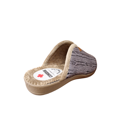 Zapatillas Cómodos 840 Cazorla Marrón forro paño Zapatillas Cómodos 840 Cazorla Marrón forro paño