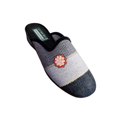 Zapatillas con cuña Casadona 085 Bandas Flor sublimación Zapatillas con cuña Casadona 085 Bandas Flor sublimación