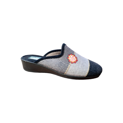 Zapatillas con cuña Casadona 085 Bandas Flor Zapatillas con cuña Casadona 085 Bandas Flor