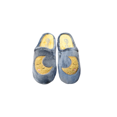 Zapatillas casa Muro 2716 Antracita Luna Zapatillas casa Muro 2716 Antracita Luna
