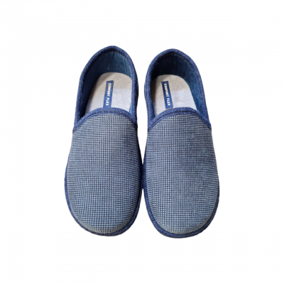 Zapatillas casa J´ortega C233 Confort Flex Paño Cuadrillo Marino 1 Zapatillas casa J´ortega C233 Confort Flex Paño Cuadrillo Marino 1