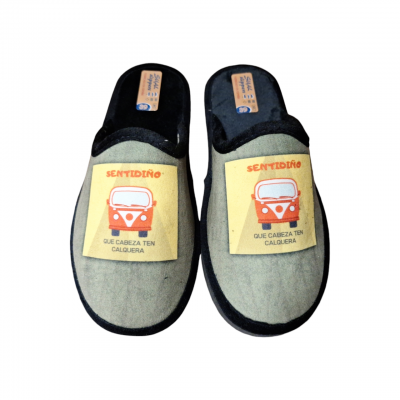 Zapatillas de casa hombre Galegadas "Sentidiño" Zapatillas de casa hombre Galegadas "Sentidiño"