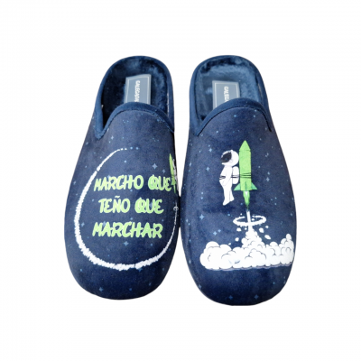 Zapatillas de casa hombre Galegadas "Marcho"
