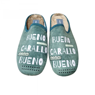 Zapatillas de casa Galegadas 920 "Bueno carallo bueno" Zapatillas de casa Galegadas 920 "Bueno carallo bueno"