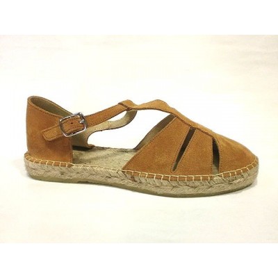 Sandalias de esparto piel Pasfor Tostado Sandalias de esparto piel Pasfor Tostado