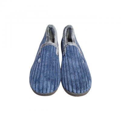 Zapatillas Pluma Flex 12026 copete pana Azul Zapatillas Pluma Flex 12026 copete pana Azul