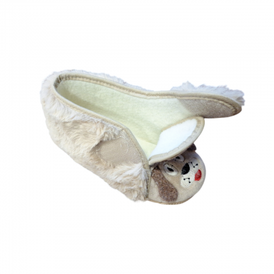 Zapatillas animalitos botita velcro Batilas 216/144 Perrito fácil de calzar Zapatillas animalitos botita velcro Batilas 216/144 Perrito fácil de calzar