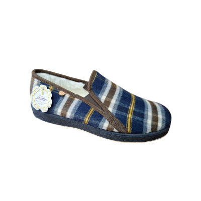 Zapatillas paño forro pura lana La Cadena 65024 borreguito 2 Zapatillas paño forro pura lana La Cadena 65024 borreguito 2