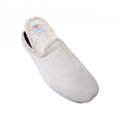 Zapatillas casa Muyter 401 Pana Beige plantilla extraíble Zapatillas casa Muyter 401 Pana Beige plantilla extraíble