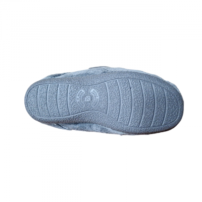 Zapatillas anchas Alberola L26776 Astrakan Gris piso goma antideslizante