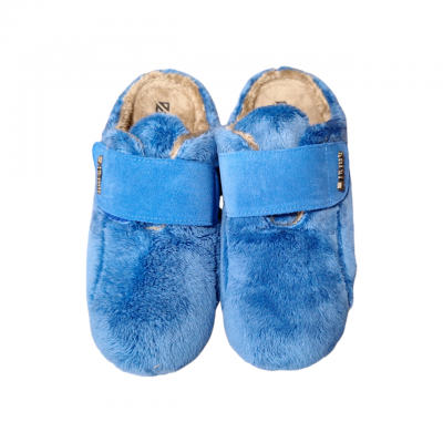 Zapatillas anchas Alberola L26776 Astrakan Azul Francia Zapatillas anchas Alberola L26776 Astrakan Azul Francia