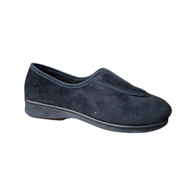 Zapatos / Zapatillas Ancho Especial Campello 5105 Antelina Negro