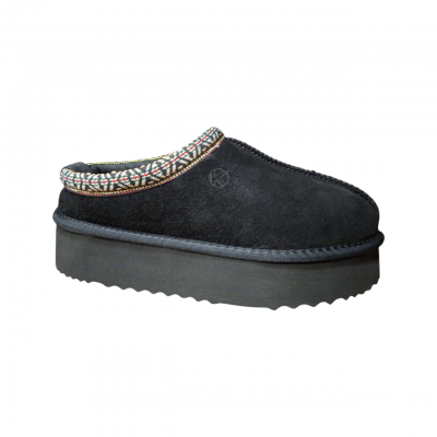 Zuecos plataforma Kelara Negro
