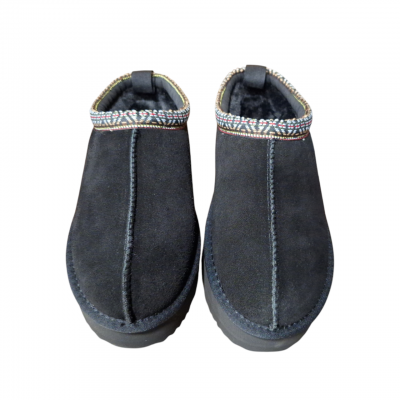 Zuecos plataforma Kelara Negro 1