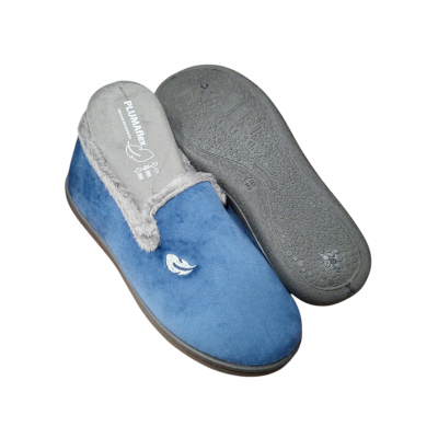 Zapatillas Pluma Flex 12203 cerrada Holland Bordado plantilla extraíble